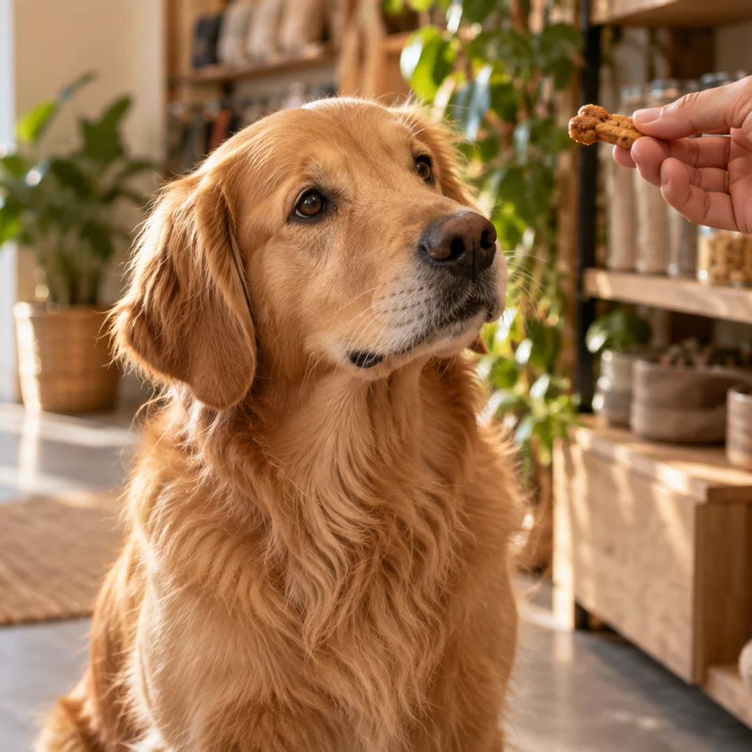 Pebble & Paw fictional pet shop campaign