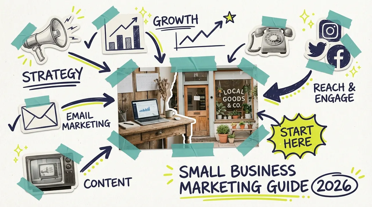 How to Market Your Small Business 2026 Guide - Hero