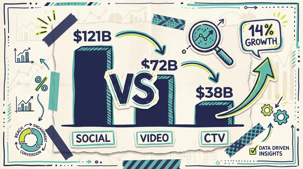 CTV vs Social Video: Market Comparison 2026 - Hero