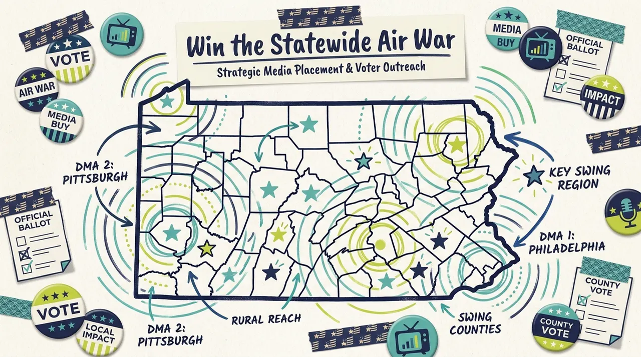 Gubernatorial Campaign Advertising: Statewide TV Strategies - Hero