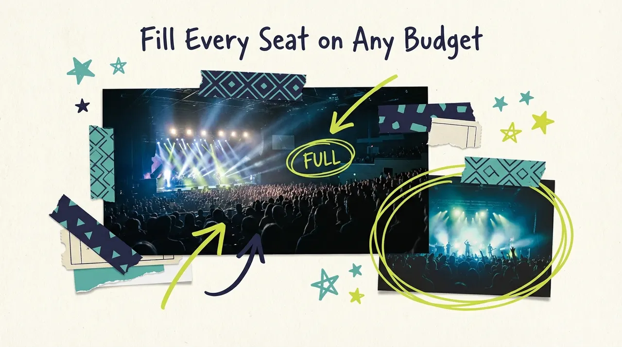 Local Event Marketing: Filling Seats on a Budget - Hero