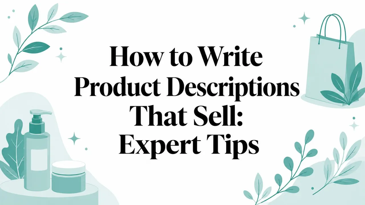 How to Write Product Descriptions That Sell: Expert Tips