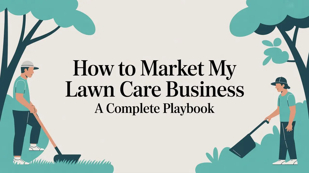 How to Market My Lawn Care Business A Complete Playbook