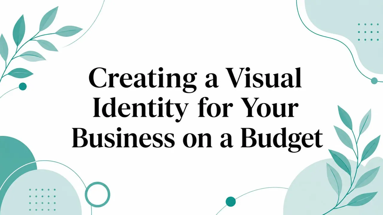 Creating a Visual Identity for Your Business on a Budget