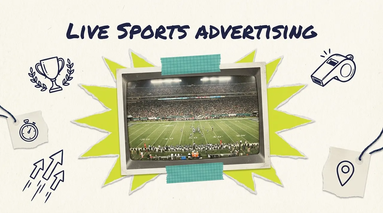 Live Sports Advertising - Hero Titled