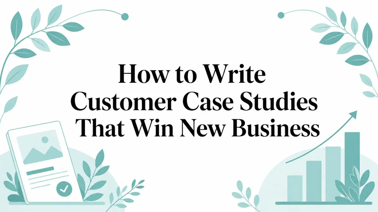 How to Write Customer Case Studies That Win New Business