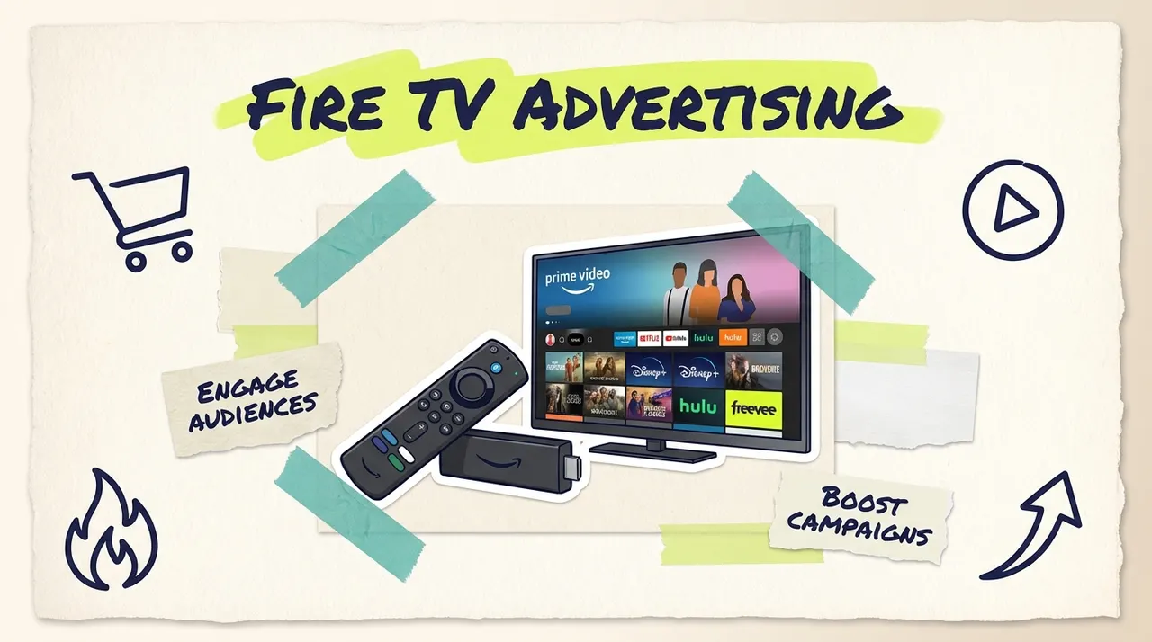 Amazon Fire TV Advertising - Hero Titled