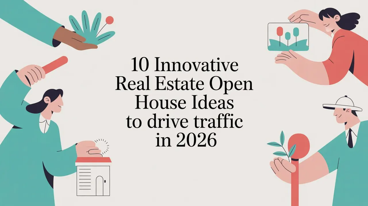 10 Innovative Real Estate Open House Ideas to Drive Traffic in 2026