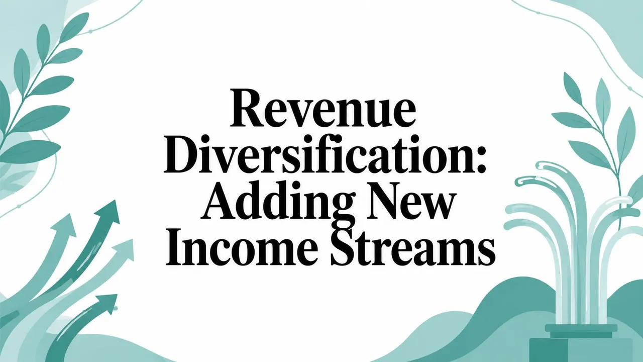 Revenue Diversification: Adding New Income Streams