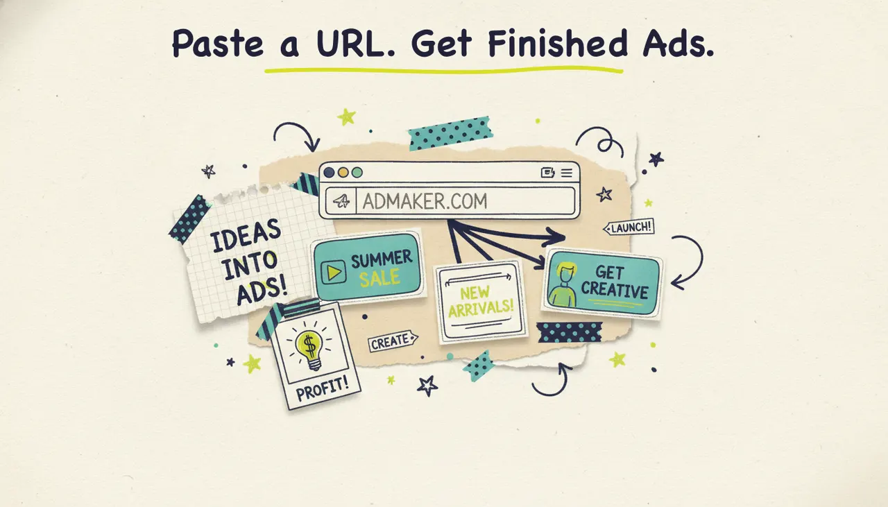 How to Create Ads From a URL: Video and Image - Hero
