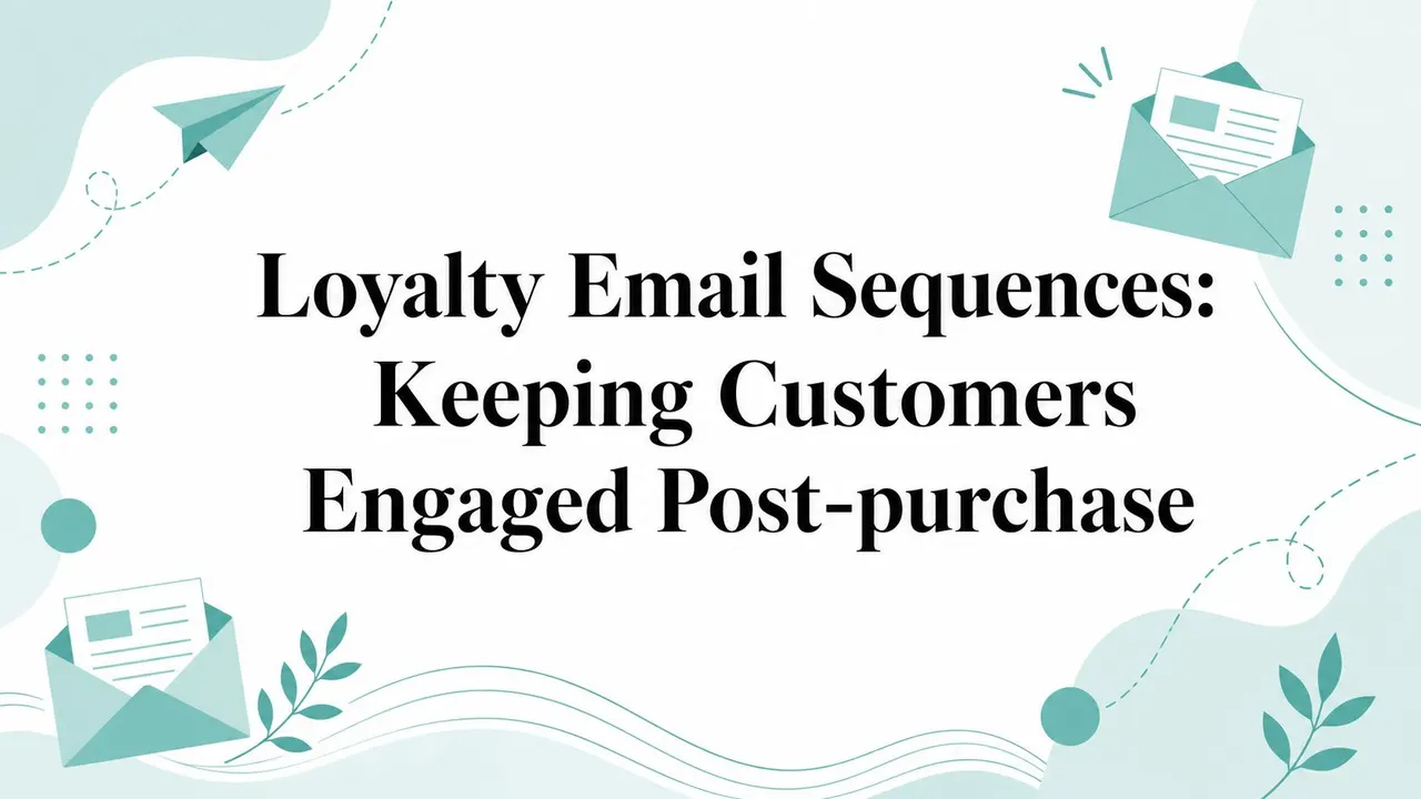 Loyalty Email Sequences: Keeping Customers Engaged Post-purchase