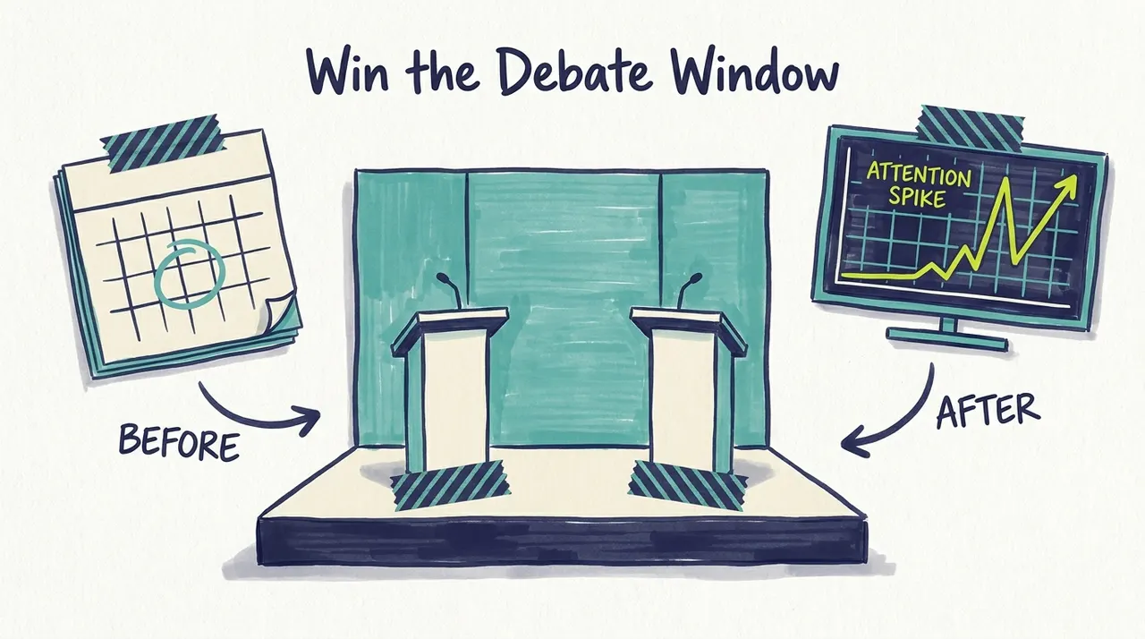 Political Debate Season TV Ad Strategies - Hero